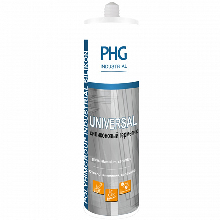 Силиконовый универсальный герметик PHG Absolute Universal (серый) 280 ml