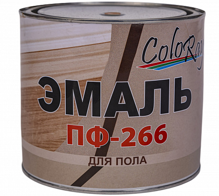 Эмаль ПФ -266 желто-коричневая 1,9 кг (упаковка 6 шт)