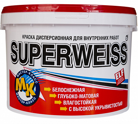Краска «Superweiss» - Супербелая ВД-АК-203 25 кг