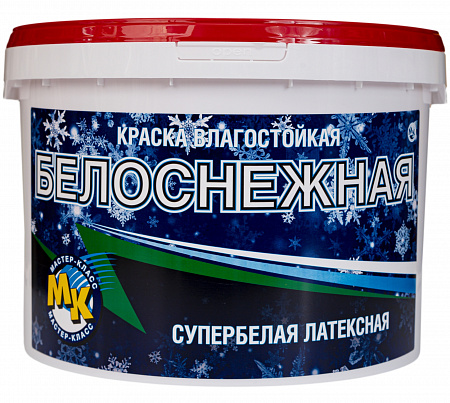 Краска латексная «Белоснежная» 7 кг.